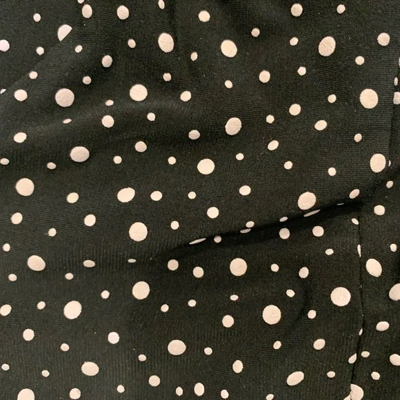 Classic A Line dress! Polka dot! Knee length! - Picture 3 of 4